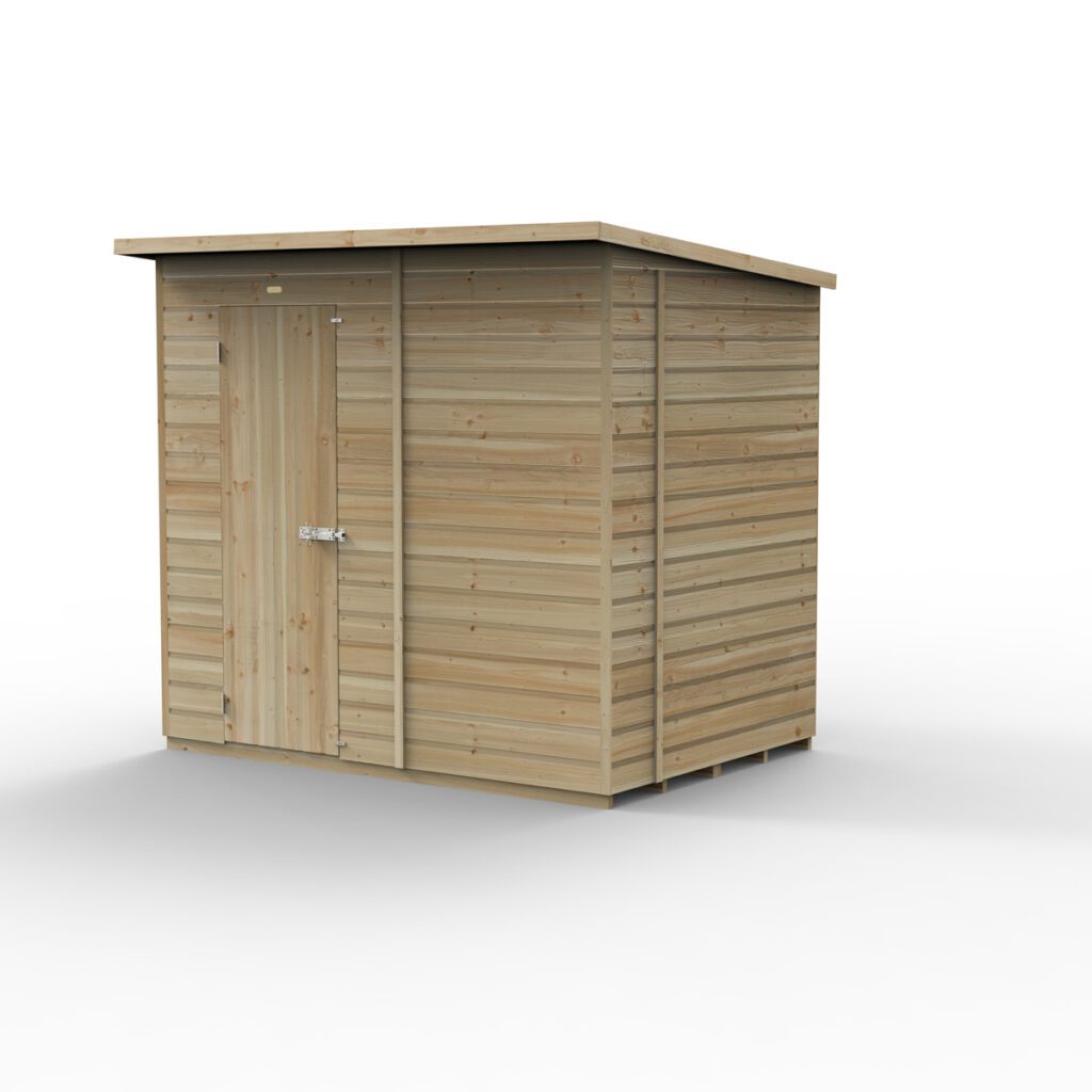 Beckwood 7×5 Pent Shed – No Windows – 5013053201053 2